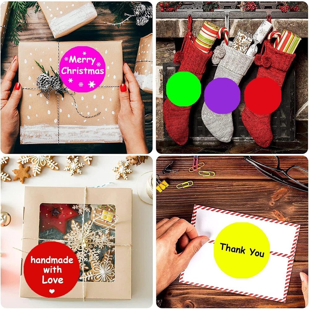 1476 2 Inch Color-Code Labels Round Circle Stickers for Color Coding - Picture 5 of 8